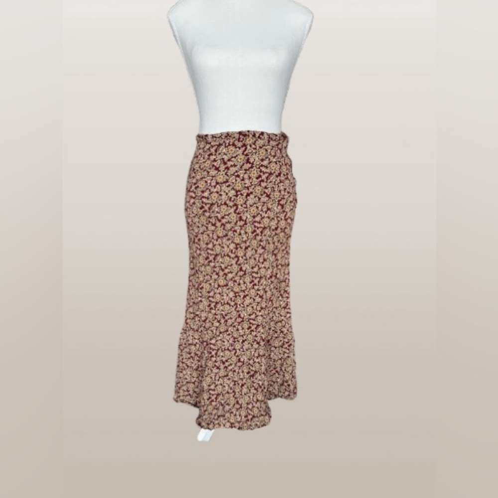 Vintage Club Monaco Floral Skirt